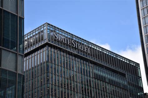 State Street Bank Logo Canary Wharf London Editorial Photography ...