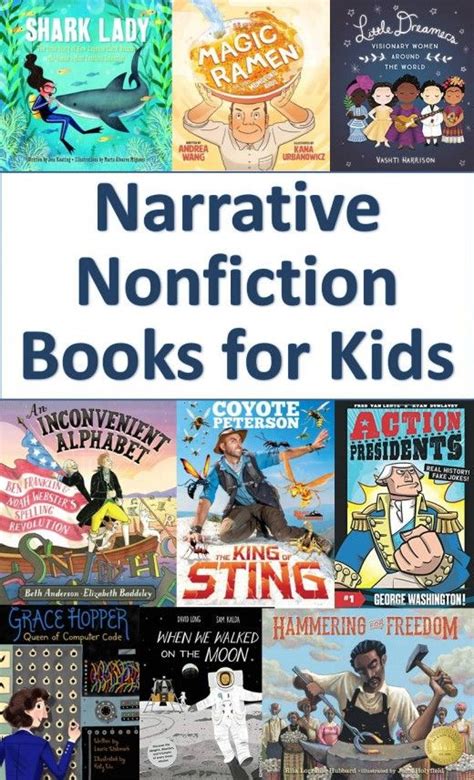 A Review of 20 More New Narrative Nonfiction Books for Kids | Nonfiction books for kids ...