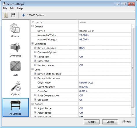 Configuring a Plotter (Vinyl Cutter)