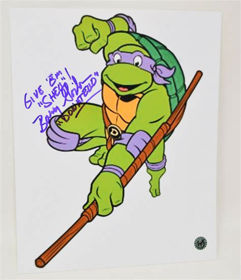 Barry Gordon as Donatello in the TMNT Signed Photo 8 x 10 - Celebrities