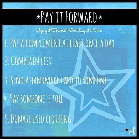 Pay It Forward Quotes. QuotesGram