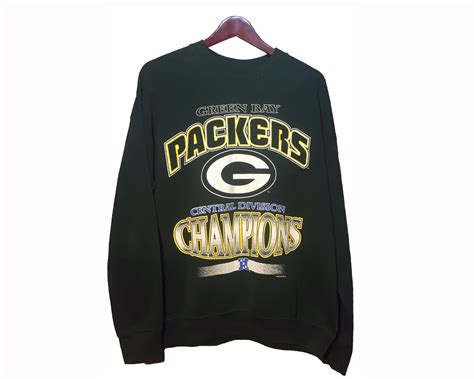 GREEN BAY Packers N.F.L. Green Sweatshirt Men Size XL - Etsy