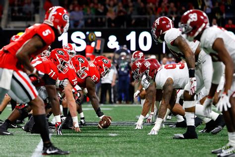 SEC CHAMPIONSHIP: Georgia Bulldogs vs Alabama Crimson Tide Open Game ...