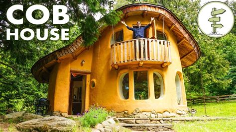 Incredible Cob House Tour - A Sustainable Green Building - YouTube