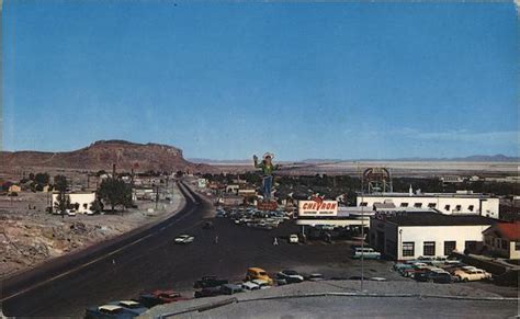 View of Town Wendover, UT Postcard