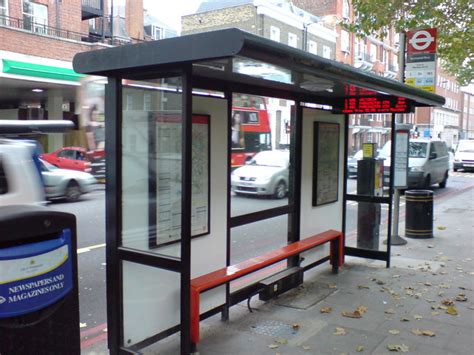 Bus Stop on Vauxhall Bridge Road © Danny P Robinson :: Geograph Britain and Ireland