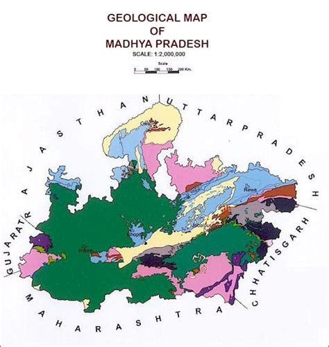 Madhya Pradesh - Topography