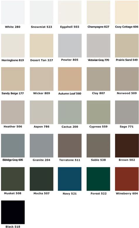 Gutter Color = Eggshell | Fall paint colors, Gutter colors, Paint colors for home