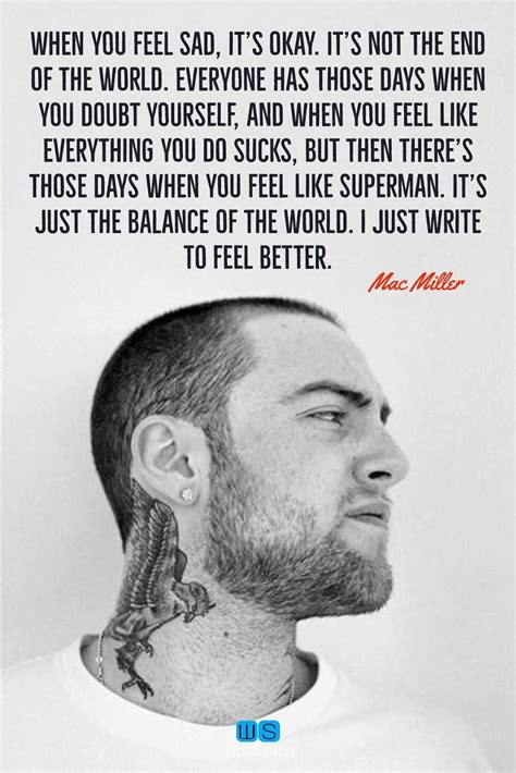 Inspirational and motivational Mac Miller quotes (RIP) | Mac miller ...