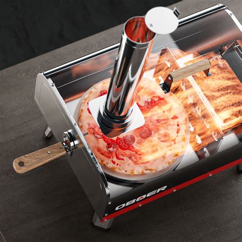 Buy ABORON Outdoor Stainless Steel Pizza Oven ,Portable Wood Fired ...