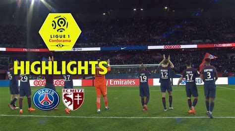 Paris Saint-Germain - FC Metz (5-0) - Highlights - (PARIS - FCM) / 2017 ...