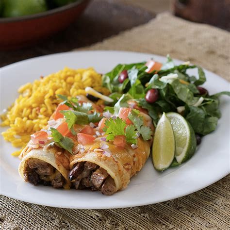 Stevenson Family Steak Enchiladas | Beef Loving Texans | Beef Loving ...