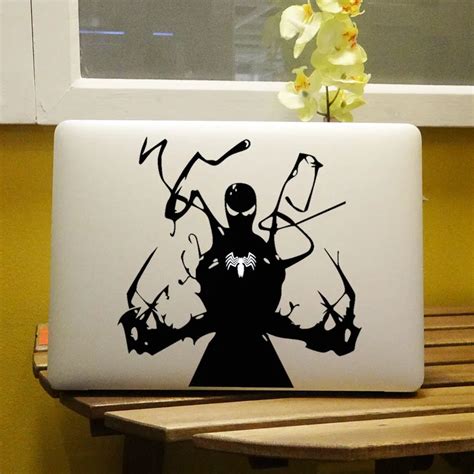 Glowing Venom Superhero Laptop Decal for MacBook Decal Sticker Air 13 inch 11 12 15 Pro Retina ...