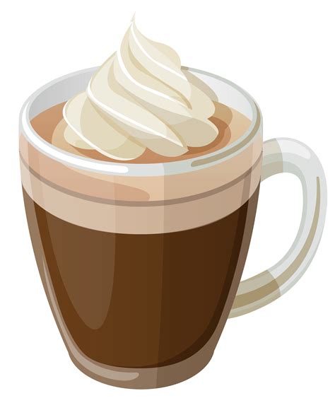 Coffee with Cream PNG Clipart Picture | Coffee png, Coffee clipart ...