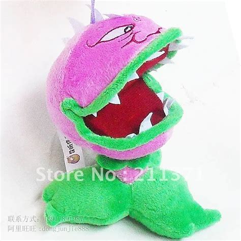 Free shipping Plants VS Zombies Open Mouth Chomper Plush toy Baby Stuffed doll Toy kids birthday ...