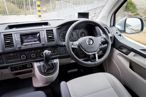 Volkswagen Transporter 2016 Interior Editorial Image - Image of wagen ...