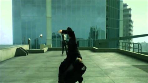 Matrix Neo dodging bullets - YouTube