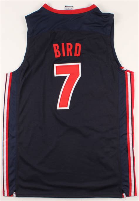 Larry Bird Signed Team USA Jersey (Bird Hologram) | Pristine Auction