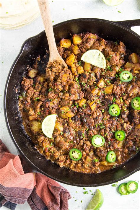 Mexican Picadillo Recipe With Potatoes | Dandk Organizer