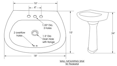 How to Measure a Bathroom Pedestal Sink – Everything Bathroom