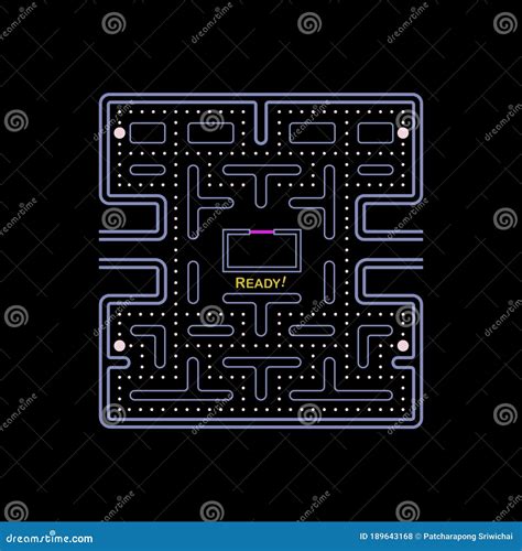 Pac Man Maze Template