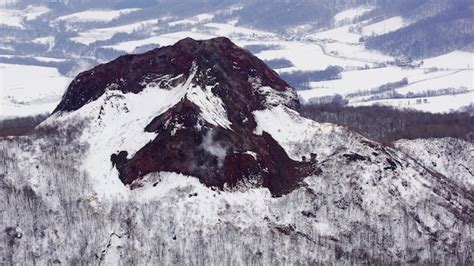 Premium Photo | Snow mountain at the hokkaido, japan