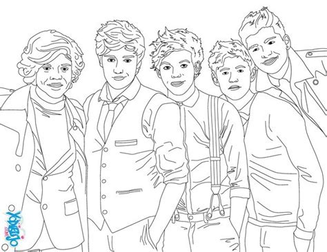 One direction para colorear e imprimir - Imagui