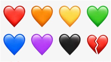 Heart Emojis: Here is what each color of heart emoji represents in terms of a relationship ...