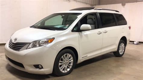 2015 Toyota Sienna XLE Pearl White Auto Rear Entry Wheelchair Accessible... | Toyota sienna ...