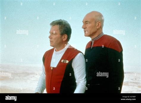 STAR TREK GENERATIONS PATRICK STEWART AND WILLIAM SHATNER A PARAMOUNT ...