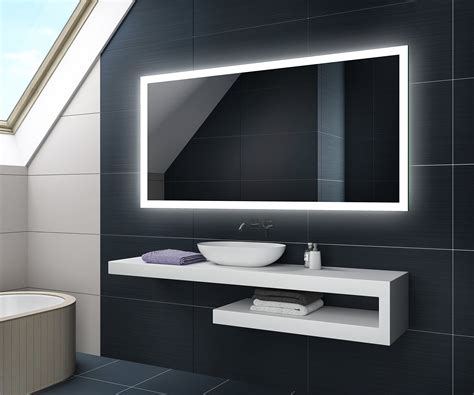 FORAM Artforma 500x500mm Backlit LED Illuminated Bathroom Mirror and Additional Features ...