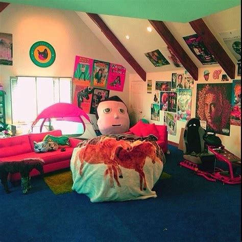 Tyler the creator kind of crib | Tyler the creator house, Aesthetic bedroom, Tyler the creator