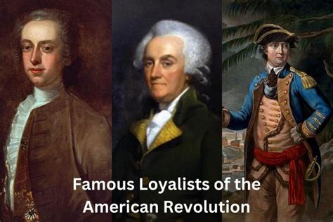 10 Most Famous Loyalists of the American Revolution - Have Fun With History