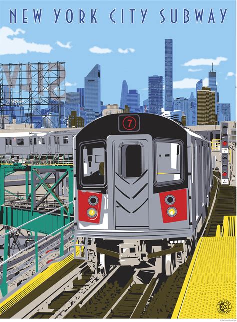 New York City Subway Print – Ziga Media