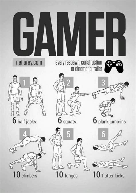 Rutina de ejercicios para gamers...¿los gamer hacen ejercicio? Nerdy Workout, Superhero Workout ...