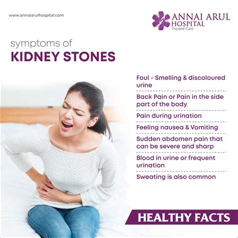 Symptoms of Kidney Stone – Multispeciality Hospitals in Chennai