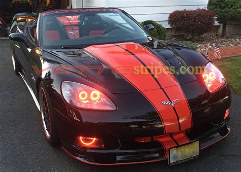 C6 Corvette GM Full Length Dual Racing Stripe 2 - All C6's ...