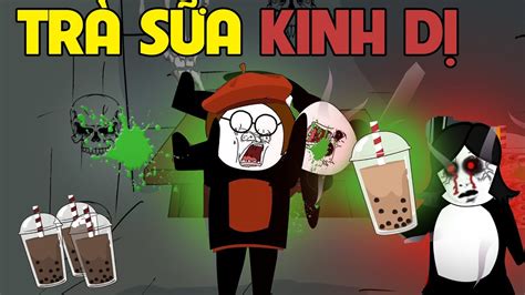 Trà Sữa Kinh Dị - Phim Hoạt Hình Kinh dị Cực Hay | Gấu Ngốc TV - YouTube