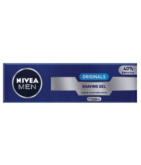 Nivea Men Originals Shaving Gel In Tube (Pack of 2): Buy Nivea Men ...