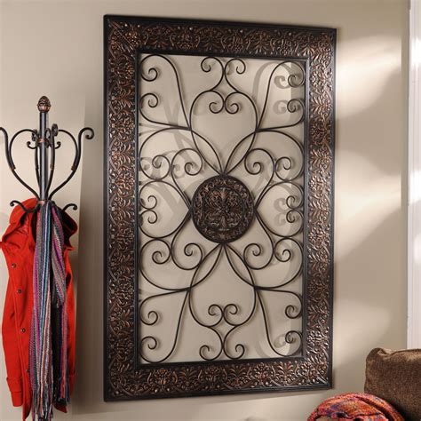 A scroll plaque adds a touch of elegance to any space. | Wrought iron ...