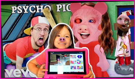 FGTeeV Roblox Piggy Song REACTION | 🎵 Psycho Pig Music Video - YouTube in 2020 | Youtube videos ...