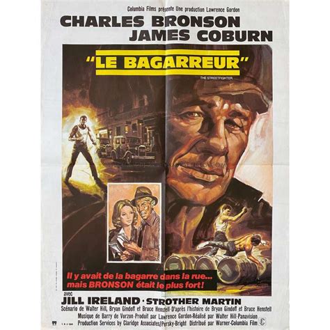 HARD TIMES French Movie Poster - 23x32 in. - 1975