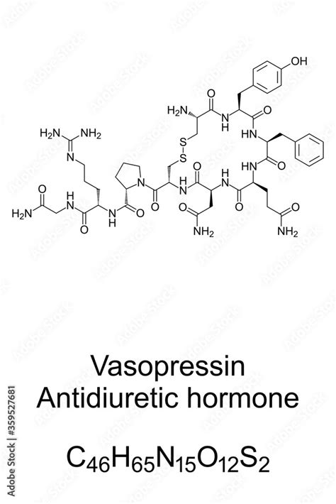 Vasopressin Structure