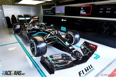 Pictures: Mercedes' new black 'end racism' livery up close · RaceFans