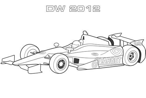 Dallara Dw12 Indy Car Helpful coloring | Cars coloring pages, Race car coloring pages, Cool ...