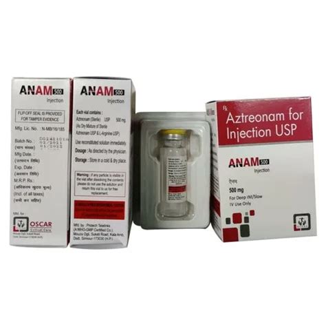 Aztreonam Injection Usp Recommended For: Doctor at Best Price in Mumbai ...