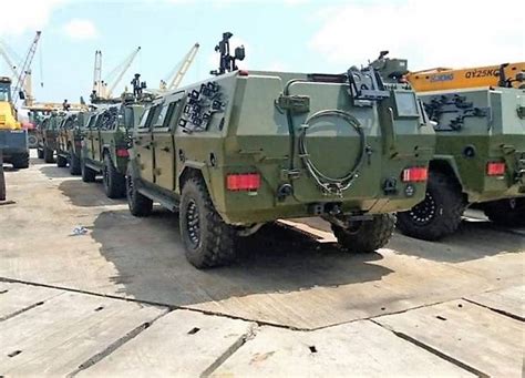 Nigerian army gets Dongfeng Mengshi CSK131 4x4 armored vehicles ...