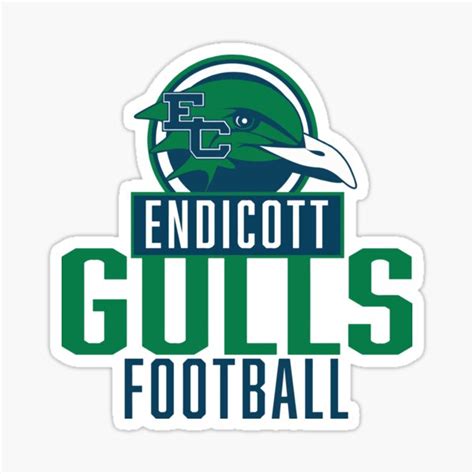 "endicott college football" Sticker for Sale by katiealz | Redbubble