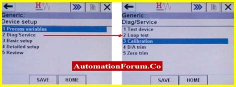 HART transmitter calibration procedure - For pressure transmitter