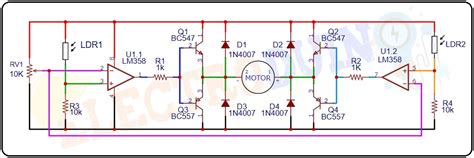 Single Axis Solar Tracking System using LM358 » ElectroDuino